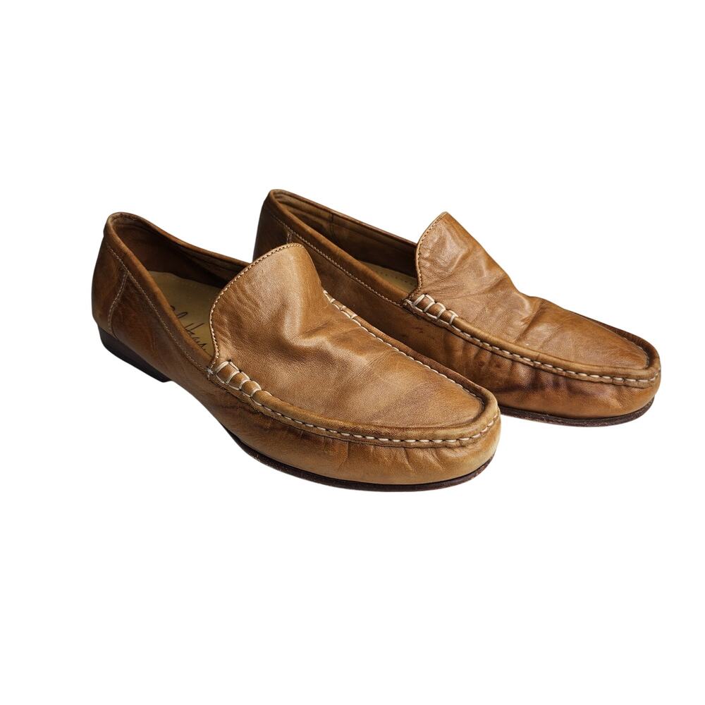 Cole Haan Brown Leather Loafers Slip On Shoes Men's Size 9M Classic